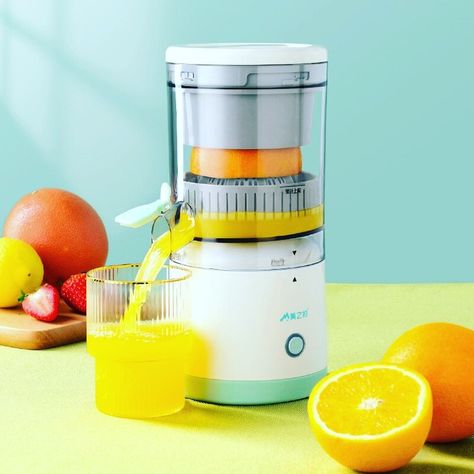 ✨ Wireless Automatic Citrus Juicer ✨ 🌟 Product Description 🌟 👉 The Citrus Juicer is a powerful and efficient electric juicer that can extract juice from all types of citrus fruits, including oranges, lemons, limes, and grapefruits. With its sleek and modern design, this juicer is perfect for any kitchen or bar.🍸😋✅ 🔸 Features 🔹 1. Orange Juice Squeezer Simple one-button automatic pressing operation. Automatic sensing peel thickness, maximum juice extraction. 🔹 2. Applicable to All kinds ... Lemon Juicer, Manual Juicer, Juice Maker, Juicer Machine, Fruit Juicer, Electric Juicer, Juice Extractor, Gadgets Kitchen Cooking, Citrus Juicer