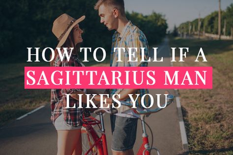 Think that cute Sagittarius guy you like is growing sweet on you? In this guide, I’ll tell you how to find out for sure! When it comes to dating, Sagittarius men are some of the most unique and charming lovers, but you’ll want to make sure you’re reading the signs right before you embark on a relationship with him. Keep reading to find out some of the most common actions Sagittarius guys make when they fall in love! Sagittarius Man Facts, Sagittarius Men Relationships, Sagittarius Facts Male, Sagittarius Boyfriend, Sagittarius Man Traits, Sagittarius Men In Bed, Goodnight Texts To Boyfriend, Men In Love Signs, Sagittarius Men