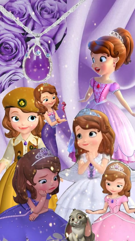 #sofiathefirst Sofia The First Wallpaper Iphone, Sofia The First Wallpaper, Sophie The First, Sofia Aesthetic, Sofia The First Cartoon, Sofia The First Characters, Disney Princess Sofia, Princess Sofia The First, Pinterest Room