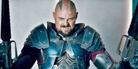 While supporting characters like Valkyrie, The Grandmaster, and Korg got all the attention in [...] Karl Urban Thor, The Executioner, Thor Ragnarok, Taika Waititi, Karl Urban, Marvel Films, The Grandmaster, Avengers Assemble, Marvel Heroes