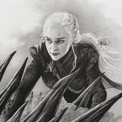 Daenerys Targaryen Drawing, Game Of Thrones Sketches Pencil, Daenerys Sketch, Game Of Thrones Drawings, Game Of Thrones Pencil Drawings, Daenerys Targaryen Pregnant Art, Dessin Game Of Thrones, Game Of Thrones Artwork, Game Of Thrones Dragons