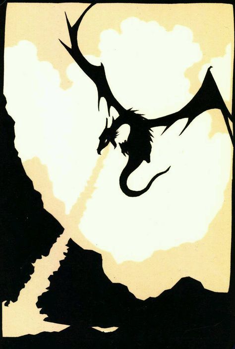 Dragon Wyvern Silhouette, Dragon Breathing Fire Drawing, Dragon Breathing Fire, Dragon Breathing, Simple Dragon, Dragon Inspiration, Dragon Breath, Dragon Silhouette, Fire Breathing Dragon