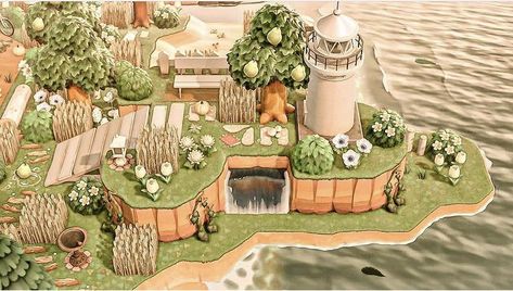 Animal Crossing Island Layout Ideas, Island Layout Ideas, Animal Crossing Island Layout, Cottage Core Animal Crossing, Cottagecore Animals, Island Layout, Cottagecore Ideas, Cottagecore Animal Crossing, Acnh Cottagecore