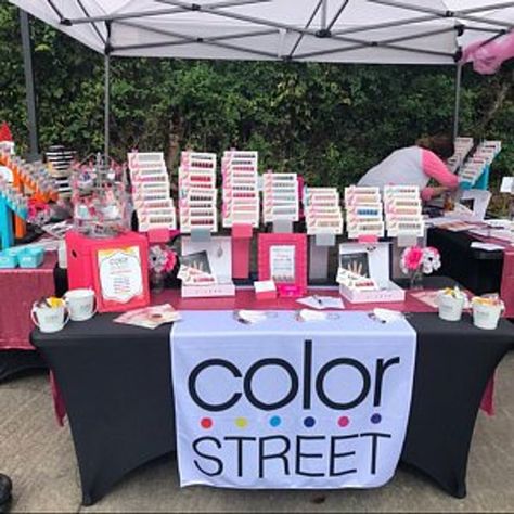 Nails Table, Event Checklist, Vendor Ideas, Nail Party, Personalized Table Runner, Street Work, Vendor Displays, Pink Coffin, Shopping Link