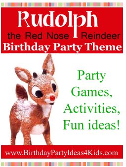 Rudolf Party Ideas Reindeer Birthday Party, Rudolph Party, Reindeer Party, Classroom Christmas Party, Babies Christmas, Rudolph Red Nose, Rudolph Red Nosed Reindeer, Winter Birthday Parties, Gingerbread Party