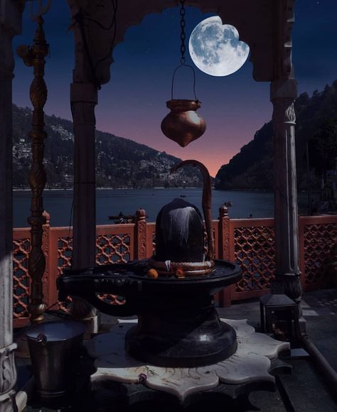 Naina Devi Temple, Shiva Murti, Naina Devi, Temple Room, Devi Temple, Lord Shiva Stories, Shiva Shankar, Mahakal Shiva, Shiva Linga