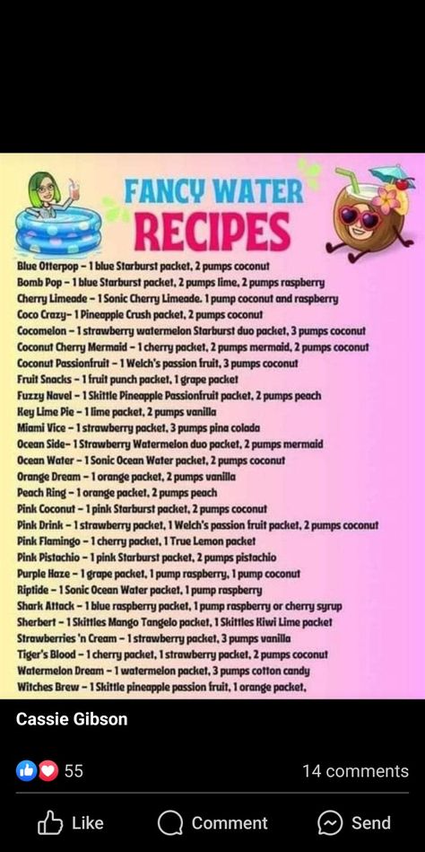 Flavored Water Drinks, Fancy Water, Energy Tea Recipes, Tea Recipes Diy, Flavored Water Recipes, Drink Syrups, Herbalife Recipes, Energy Tea, Diy Drinks