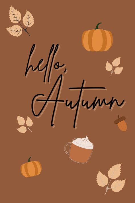 Autumn Is Here, Preppy Fall Wallpaper, Iwatch Wallpapers, Fall Wallpaper Ipad, Aesthetic Wallpaper Simple, Backgrounds Autumn, Wallpapers Autumn, Halloween Home Decor Ideas, Fall Background Wallpaper