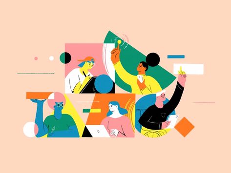 Equality And Diversity by Julia Hanke on Dribbble Helping Others Illustration, Diversity Illustration Graphic Design, Inclusive Illustration, Solidarity Illustration, Connection Illustration, Community Illustration, Together Illustration, Iconic Illustration, Diversity Poster