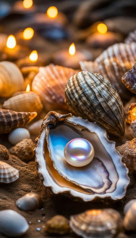 Pearls Aesthetic Wallpaper, Oysters Aesthetic, Nature Edits, Pearl In Oyster, Pearls Aesthetic, Birthday Wishes For A Friend Messages, Shell With Pearl, Background Screensavers, Prayer Images