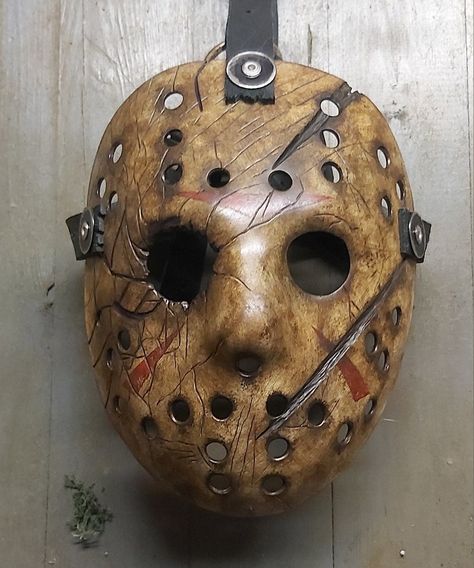 Rustoleum Spray Paint, Horror Mask, Jason Mask, Clown Mask, Horror Masks, Hockey Mask, Mask Types, Costume Masks, Replica Prop