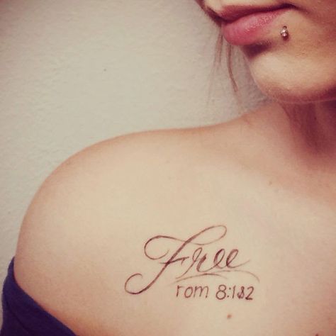 Forgiven And Free Tattoo, Be Free Tattoo Ideas, Set Free Tattoo, Live Free Tattoo, Tattoo Freedom, Free Bird Tattoo, Christian Tattoo Ideas, David Platt, Biblical Tattoos