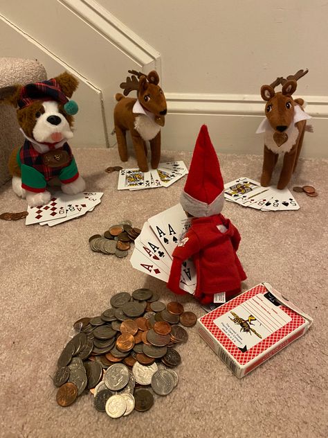 Elf On Shelf Ideas Adult, Xmas Eve Elf On The Shelf Ideas, Good Elf On The Shelf Ideas For Kids, Ideas For 3 Elf On The Shelf, Elf On The Shelf Set Up Ideas, Elf And Friends Ideas, Elf Set Up Ideas, Easy Elfie Ideas, Leg On The Shelf Ideas