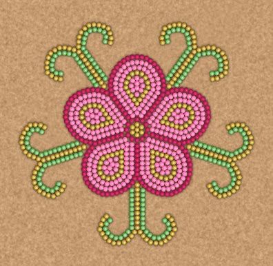 Flower Design - Lisa Shepherd?? Metis Beadwork Patterns, Metis Beadwork, Bordados Tambour, Printable Boxes, Native Beading Patterns, Patterns Printable, Fry Bread, Beadwork Designs, Native Beadwork