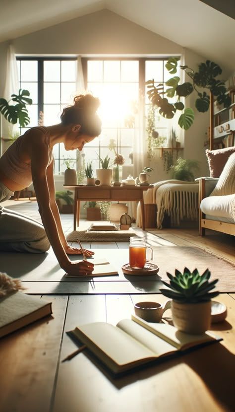 Healing Lifestyle Aesthetic, Build A Routine, 5:00am Morning Routine, Peaceful Morning Aesthetic, Daily Movement Aesthetic, Morning Ritual Aesthetic, Morning Meditation Aesthetic, Morning Workout Aesthetic, Wellness Lifestyle Aesthetic