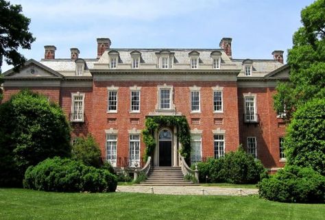 Historic House Renovation, Dumbarton Oaks, Renovation Exterior, House Plans Mansion, Historic Renovation, Exterior Stairs, Interior House Colors, Mansions Luxury, Classical Architecture