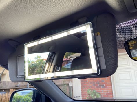 Car Visor Mirror, Car Vanity Mirror, Princess Car, New Car Accessories, Car Sun Visor, Girly Car Accessories, Car Deco, Cool Car Accessories, Car Visor