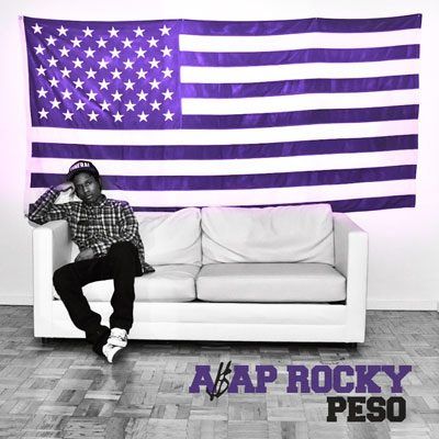 A$AP Rocky "Peso" Single Cover Purple Swag, Jessie Ware, Pretty Flacko, Vampire Weekend, A$ap Rocky, Asap Rocky, Rap Lyrics, Music Charts, Band Shirts