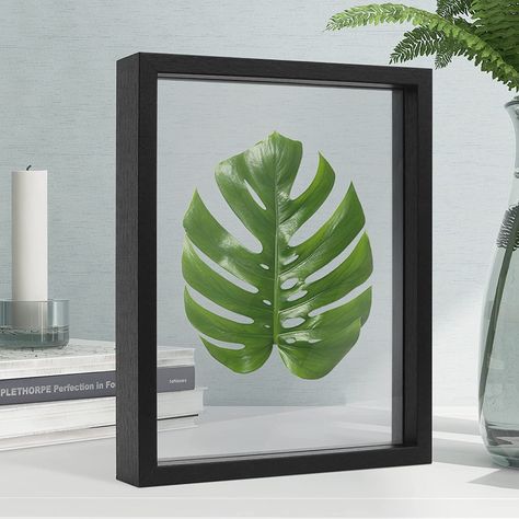 Afuly 8x10 Floating Picture Frames Glass Picture Frame Black Double Sided Glass, 4x6 5x7 5x5 6x8 Floating Display Photos and Artworks, Gifts for Wedding Housewarming Anniversary - Walmart.com Gallery Wall Picture Frames, Pressed Plants, Glass Picture Frame, Floating In The Air, Floating Picture Frames, Picture Frame Black, Picture Frame Gallery, Picture Gallery Wall, Black Photo Frames