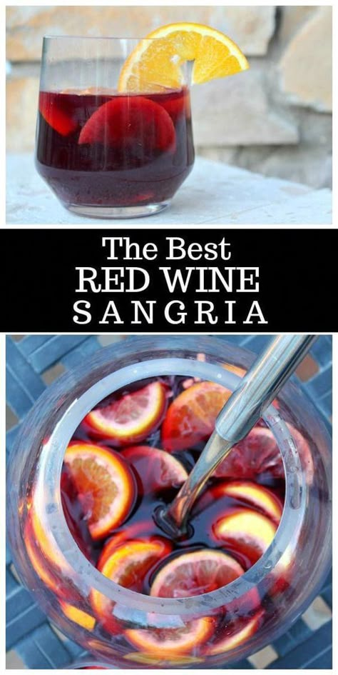 The Best Red Wine Sangria recipe from RecipeGirl.com #best #favorite #popular #red #wine #redwine #authentic #classic #sangria #recipe #RecipeGirl via @recipegirl Red Wine Sangria Recipe, Wine Sangria Recipe, Best Sangria Recipe, Summer Sangria Recipes, Sangria Drink, Red Sangria Recipes, Easy Sangria Recipes, Red Wine Sangria, Berry Sangria