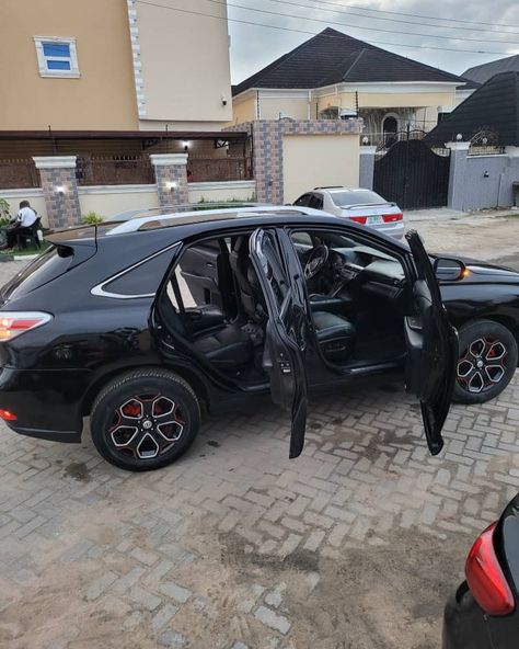 Clean Reg Lexus RX350 2013 model full option with clean black interior , very sharp ride , all around sensor intact, first user on doc. No single noise legs, nothing to fix, buy & travel selling 16.8m Location Lagos mainland. ☎️ 08022544087. #nony_sells #nony_sells_autos #highlightseveryonefollowers #followers #everyonematters Lexus Rx350, Black Interior, Cars, Travel, Quick Saves, Black