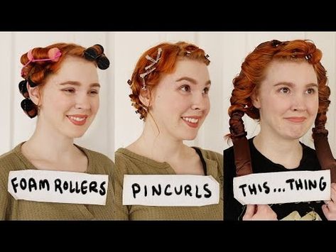 The Curler SHOWDOWN - Foam Rollers, Pincurls & That Viral TikTok Thing - YouTube Foam Curlers, Foam Rollers, Heatless Curls, Super Busy, Viral Tiktok, Foam Roller, The Battle, How To Use