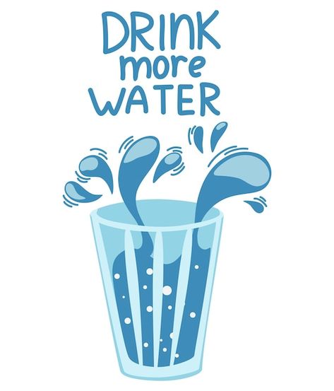 Drink Water Motivation, Healthy Food Quotes, Water Quotes, Water Illustration, Water Poster, Shapes Preschool, The Dating Divas, Water Projects, Water Drink