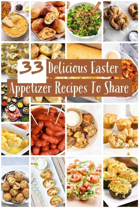 Soup Rolls, Easter Appetizer Ideas, Easter Appetizer Recipes, Gathering Recipes, Easter Appetizer, Easy Easter Crafts For Kids, Finger Food Party, Best Easter Recipes, Desserts Easter