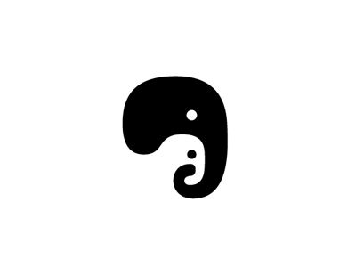 A mom elephant caring for her baby - a clever icon from George Bokhua Negative Space Logos, Logo Animal, Logo Luxury, Typo Logo, Elephant Logo, Great Logos, Ying Yang, Logo Mark, Animal Logo