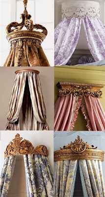 Jackie Blue Home: Bed Crowns Fit For a King Bed Crown Canopy, Bed Crown, Victorian Bedroom, Cozy Furniture, Canopy Beds, Bed Canopy, Victorian Decor, Jairzinho, French Decor