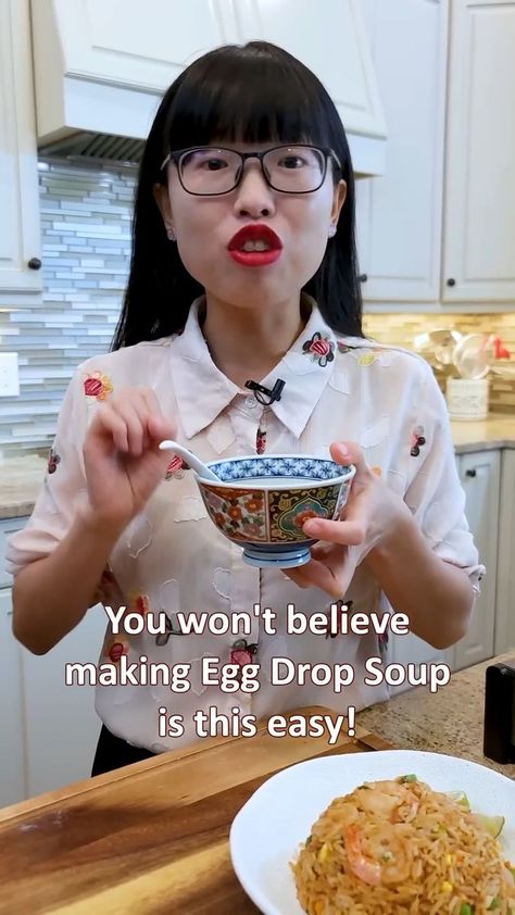 Unveiling the Easiest Homemade Egg Drop Soup Recipe 👌 #EasyRecipes #egg #soup #chineserecipes #homemade #reels | Souped Up Recipes | Chinese Egg Drop Soup, Souped Up Recipes, Homemade Egg Drop Soup, Egg Drop Soup Recipe, Egg Soup, Chinese Egg, Favorite Soups, Egg Drop Soup, Egg Drop