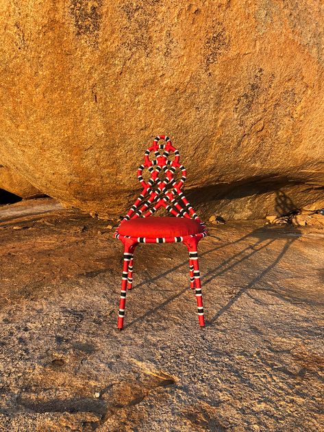 Meet the Brazilian Maker Crafting Whimsical Furniture with Indigenous Communities - 1stDibs Introspective Came Furniture, Indigenous Interior Design, Coral Chair, Elkhorn Coral, Mario Buatta, Moving Cross Country, Whimsical Furniture, Chintz Fabric, Indigenous Community