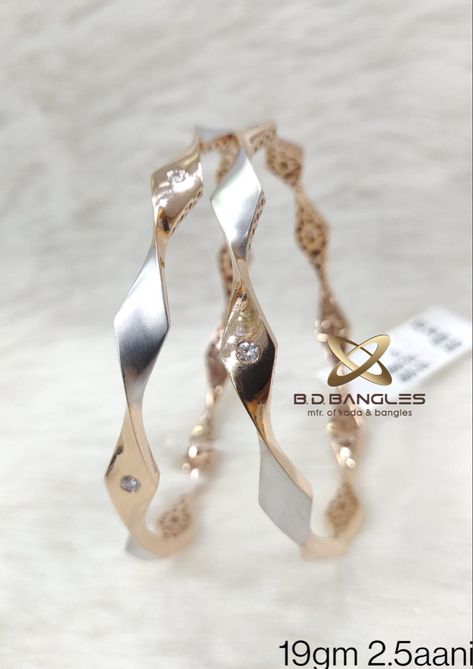 Exclusive rose gold bangles Bangle Collection, Antique Gold Jewelry Indian, Twisted Bangle, Antique Gold Jewelry, Bangles Jewelry Designs, Jewelry Indian, Gold Jewelry Indian, Bangles Jewelry, Antique Jewellery