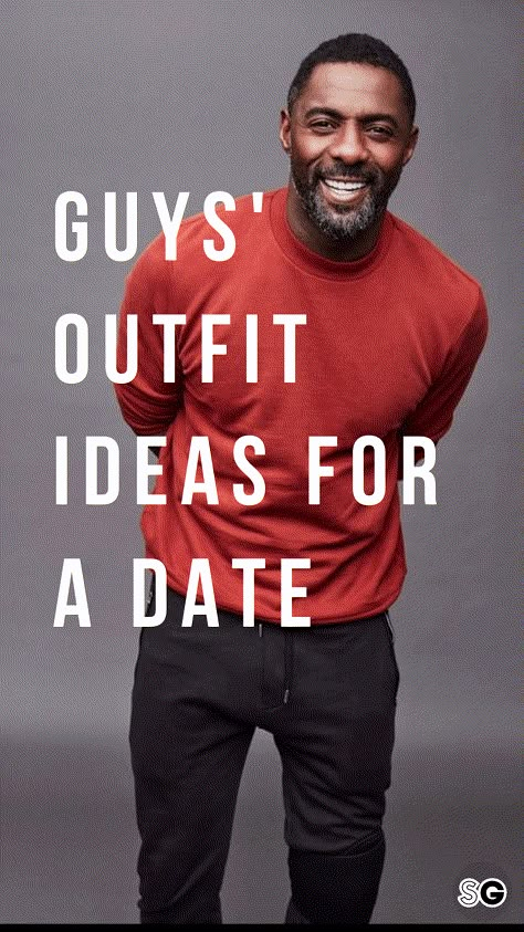 We've got dressy and casual outfit ideas for guys for all your date nights (and day dates!), only on Style Girlfriend | date night outfit, date outfits for guys, mens outfit ideas for date, date outfit spring, date outfit casual, date outfit casual spring, outfit ideas for men, men’s classy style, gentleman style, men’s street style, men’s style, men’s shirts and top, men’s outfit by occasions, men’s jeans, Idris Elba style Men’s Casual Date Night Outfit, Dinner Date Outfit Ideas Men, Mens Clothing Styles Date Night, Men’s Date Night Fashion, First Date Outfit For Men, Mens Fashion Dinner Date, Dinner Casual Outfit Men, Men Spring Outfits Classy, Mens First Date Outfit