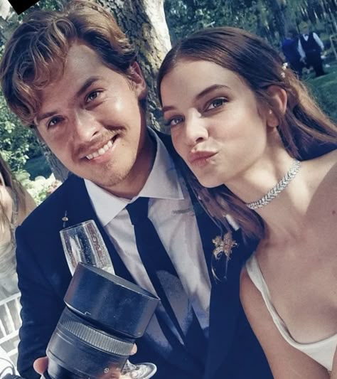 Dylan Sprouse & Barbara Palvin Wedding July 2023 Barbara Palvin Wedding, Barbara Sprouse, Barbara Palvin Photoshoot, Photoshoot Black Dress, Debbie Ryan, Palvin Barbara, Dylan Sprouse, Debby Ryan, Photo Camera