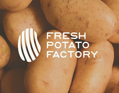 Potato Logo Design, Potato Packaging, Chips Logo, Eco Packaging Design, Food Stand Design, Tornado Potato, Farm Logo Design, Fresh Potato, Logo Samples