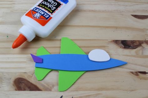 Alphabet Crafts for Kids: J is for Jet - Frugal Mom Eh! Hope Crafts, February Crafts, Frugal Mom, 1st Grade Math Worksheets, Marker Paper, Alphabet Crafts, School Glue, Letter Activities, Letter J