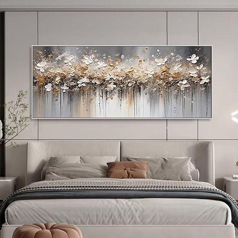 2 Piece Wall Art Bedrooms, Art For Bedroom Walls Above Bed, Modern Artwork Paintings, Over The Bed Wall Decor, Pictures For Wall, Art Decor Living Room, Extra Large Artwork, Bed Decoration, Earth Tone Wall Art