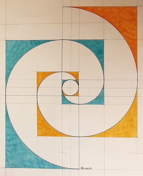 Fibonnaci Spiral Art, Fibonacci Spiral Art Drawing, Fibonacci Pattern, Fibonacci Spiral Art, Fibonacci Art, Fractal Geometry, Spiral Art, Fibonacci Spiral, Quilt Modernen