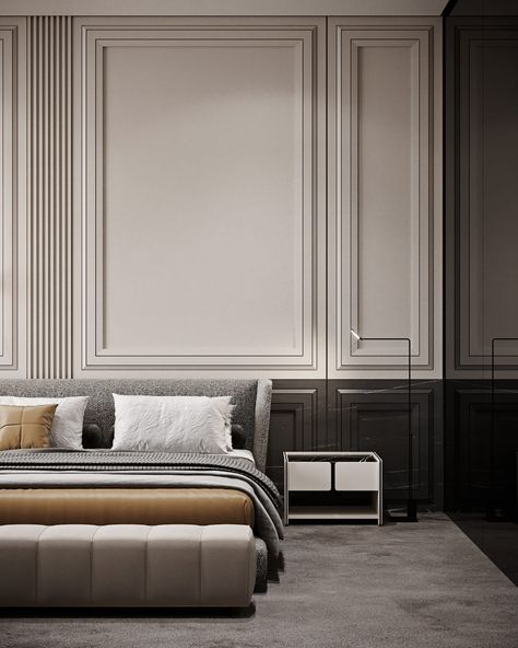 LEQB - CREATIVE SPACES FOR LIFE AND BUSINESS Modern Classic Bedroom, Classical Bedroom, Neoclassic Interior, Modern Classic Interior, Classical Interior, Neoclassical Interior, Classic Interior Design, Classic Bedroom, Bedroom Bed Design