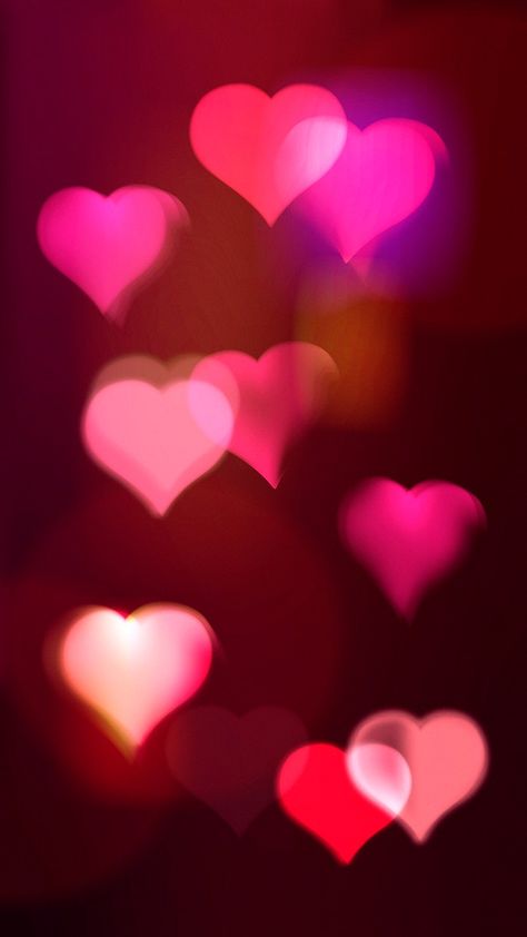 Pink heart bokeh iPhone wallpaper, glowing aesthetic pattern design | free image by rawpixel.com / Busbus Wallpaper Glowing, Love Heart Wallpaper, Glowing Aesthetic, Pink Wallpaper Heart, Heart Bokeh, Valentines Wallpaper Iphone, Mouse Art, Love Heart Images, Mickey Mouse Art