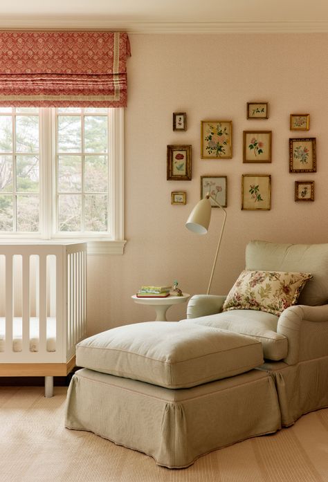 Connecticut Country House - McGrath II Mcgrath Ii, Traditional Nursery, Nursery Room Inspiration, Vintage Nursery, Nursery Design, Girl Room, Girls Bedroom, Connecticut, Kids Bedroom