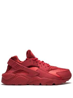 Nike - Shop online at Farfetch Huraches Nike, Nike Free Runners, Nike Shoes Air Force, Nike Air Max Thea, Huarache Run, Nike T, Shoes Air, Nike Basketball Shoes, Red Nike