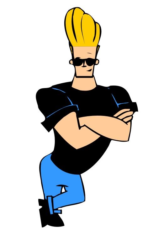 Johnny Bravo Cartoon, Old Cartoon Network, Johnny Bravo, Classic Cartoon Characters, 90s Cartoons, Famous Cartoons, Favorite Cartoon Character, Car Bumper Stickers, Old Cartoons