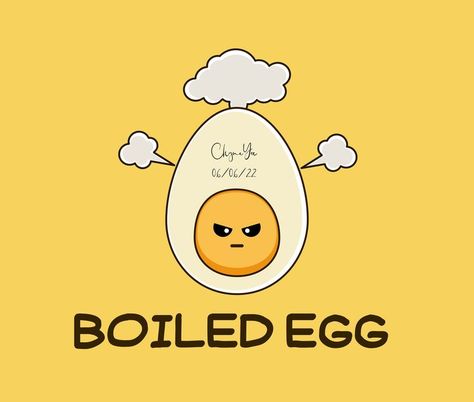 Boiled Egg in Anger Boiled Egg, Boiled Eggs, Top Artists, Sell Your Art, Egg, Snoopy, Illustrations, Fictional Characters