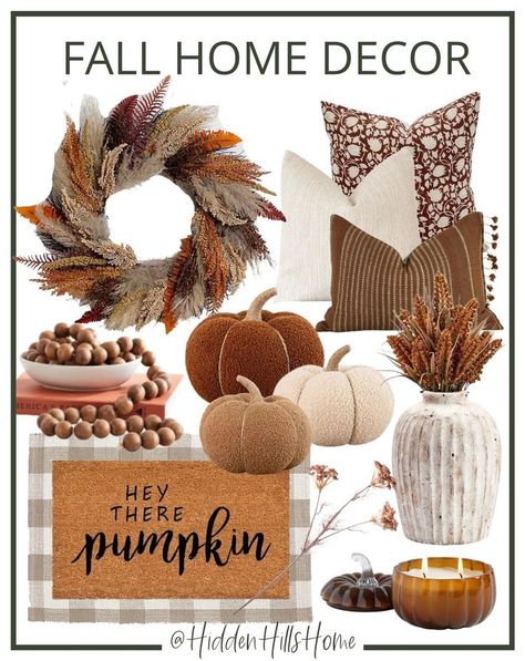 Simple Cozy Fall Decor, Fancy Fall Decor Ideas, Seasonal Office Decorating Ideas, 2023 Fall Decorating Trends, 2023 Fall Decor Ideas, Fall Vibes Home Decor, Trendy Fall Decor 2023, 2023 Fall Trends Decor, Fall Decor Essentials