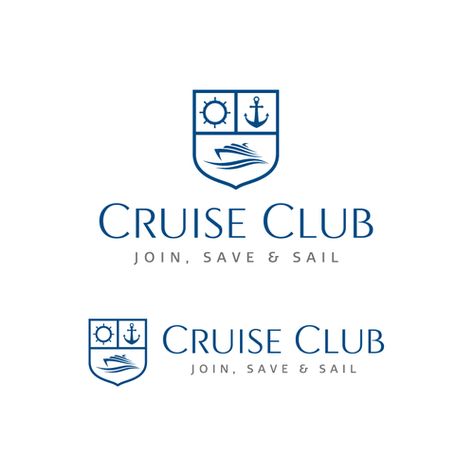 Cruise club logo | Logo design contest | 99designs Entrepreneur Logo, Sprinter Passenger Van, Loyalty Club, Prom Themes, Circular Logo, Ship Logo, Club Logo, Professional Logo Design, Simple Logo