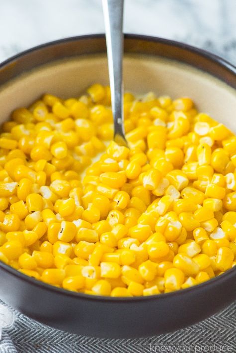 Slow Cooker Corn, Corn Butter, Vegetarian Side Dish Recipes, Thanksgiving Hosting, Corn Side, Vegetarian Side Dish, Easter Sides, Corn Recipes Side Dishes, Spaghetti With Ground Beef