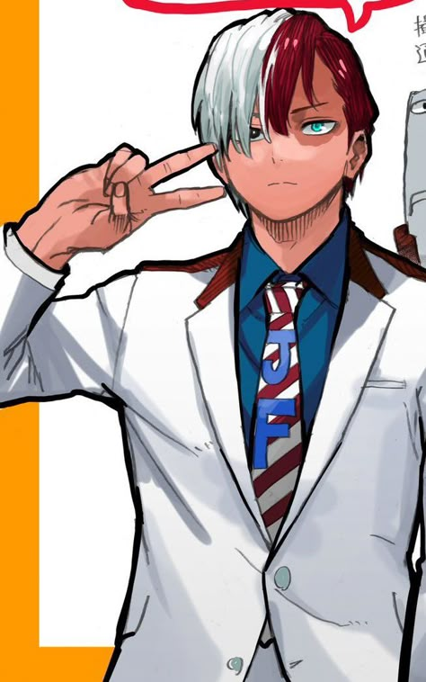 Todoroki Official Art, My Hero Academia Official Art, Mha Art, Anime Gangster, Mha Stuff, Boku No Academia, Colored Manga, One Punch Man Manga, Icy Hot