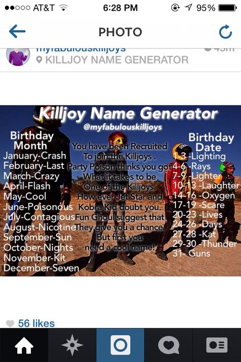 Killjoy Name Generator, Killjoy Names, Flash Lightning, Birthday Scenario, Mcr Memes, Emo Memes, Emo Music, Name Generator, Band Memes